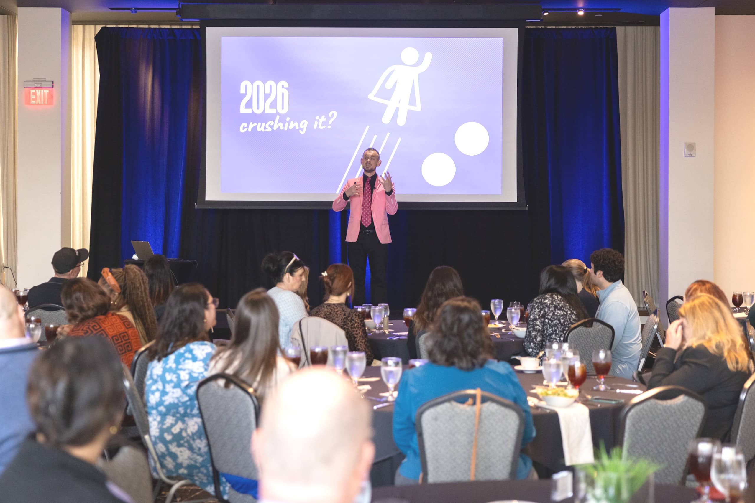 Luke keynote speaking